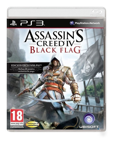 Assassin's Creed IV Black Flag  Assassin's Creed Standard Edition Ubisoft PS3 Físico