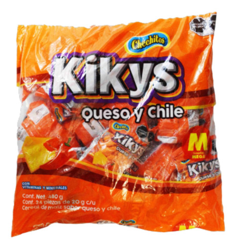 Chechi Kikys Queso Mega 24 Pz