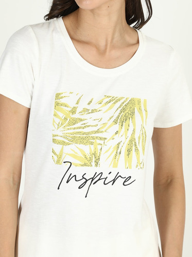 Blusa Lara Hueso Estampada Para Mujer, Foley`s