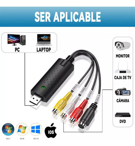 Adaptador Conversor De Áudio E Vídeo Hdmi Para Rca 1080p Tv