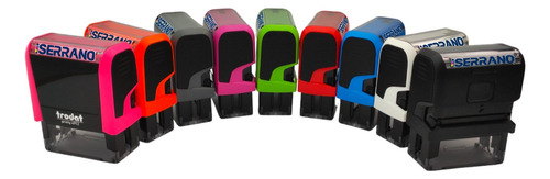 16 Sellos Personalizados Automatico 4.7 X 1.8 Cm 4912 Trodat