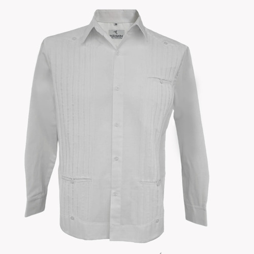 Guayabera Yucateca Presidencial. Asturias Ml. T. Extras.  