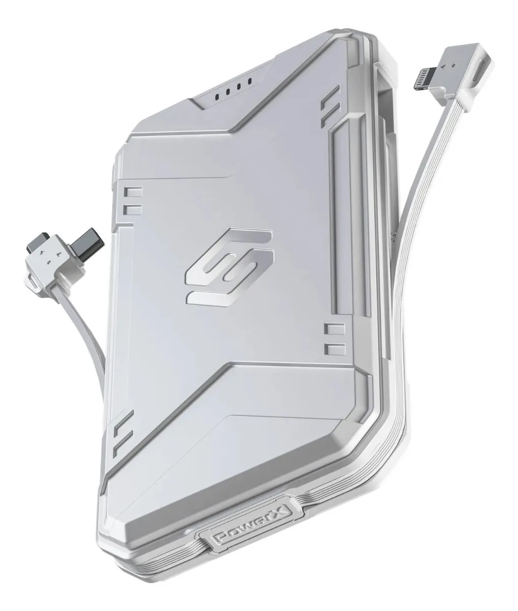 Bateria Externa Sleve Power X 10.000 Mah White Blanco