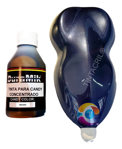 Tinta Candy Concentrada X 150 Ml. Negro