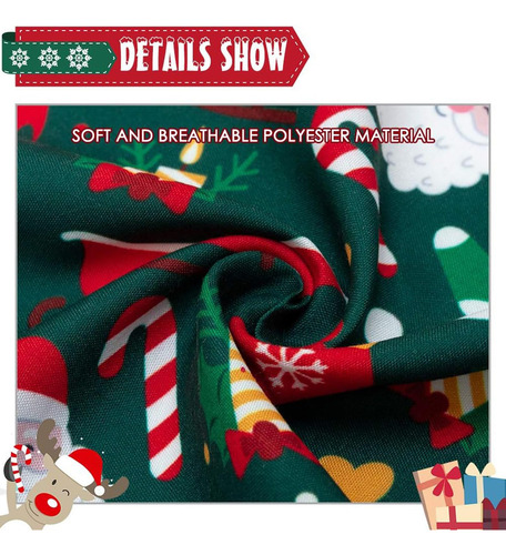 Bandana Para Perro Scenereal Christmas, Paquete De 4, Suave