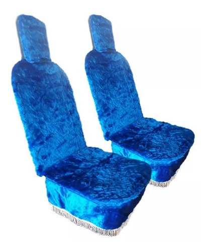 Funda Asiento 2 Butacas Altas Peluche Camión Con Pollerita