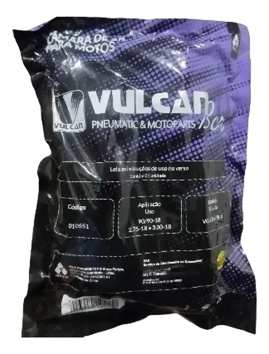 comprar Câmara De Ar Vulcan Bor Aro 18 Valvula Tr-4 Cg Fan Titan Ybr