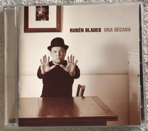 Ruben Blades. Una Decada. Cd Original Usado. Qqi.