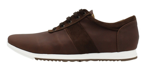 Imagen 6 de 8 de Zapato Casual Calzado Fino Oficina Cafe Original Hombre A54