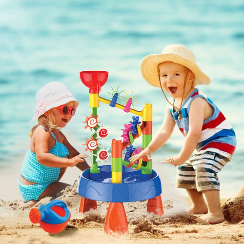 Mesa De Juegos De Arena Y Agua Para Niños, Playa Infantil