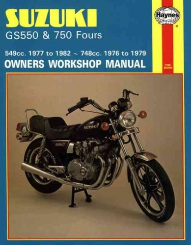 Suzuki Gs550 Y Gs750 Patas Dueños De Taller Manual No. M363