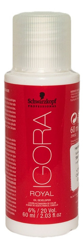 Oxidante Schwarzkopf Professional  Igora royal Oxidante tono consultar