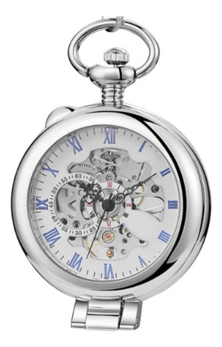 Reloj De Bolsillo Analogico Mecanico 3194 Romano