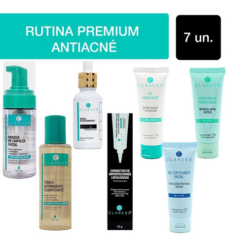 Rutina Antiacné Premium Claress 