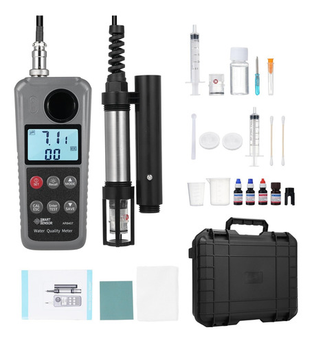 Probador Digital De Oxígeno Disuelto 6 En 1 Detector De