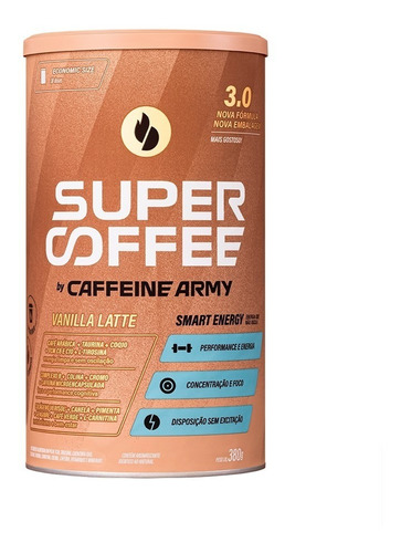 Super Coffee Economic Size 380g - Caffeine Army - Baunilha