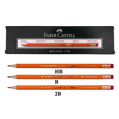 Faber Castell Bonanza 1320 Oficina / Lápices De Dibujo Escue