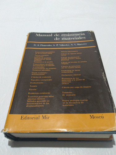 Manual De Resistencia De Materiales Pisarenko, Yákovlev