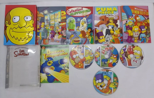 Los Simpsons Dvd Doceava 12 Temporada Edición Carita Retromx (Usado)