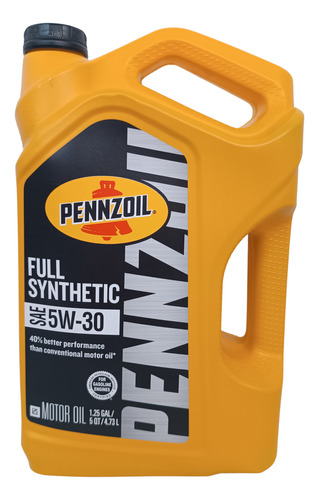 Aceite De Motor 5w30 Sintético Pennzoil Full Synthetic 5qt