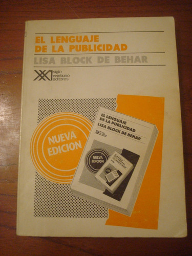 El Lenguaje De La Publicidad - Lisa Block De Behar