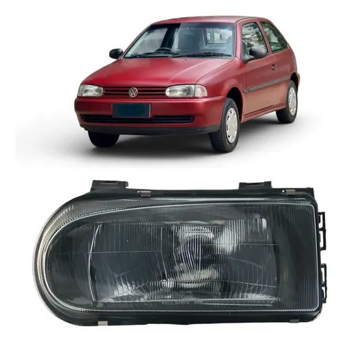 Farol G2 Gol Parati Saveiro Vidro (máscara Negra) | Parcelamento