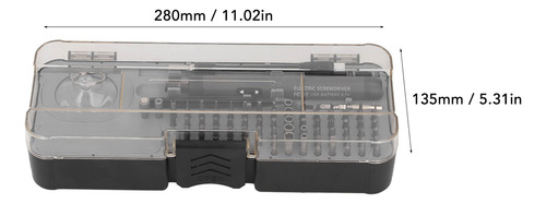 Juego De Destornilladores Eléctricos 88 En 1 110 Rpm Inalámb