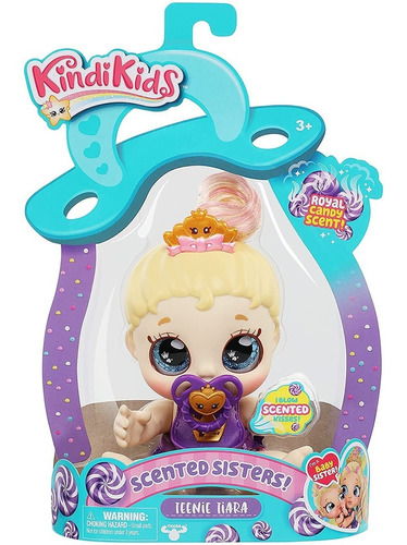 Juguete Muñeca Baby Kindi Kids Hermanas Menor Perfumada Febo