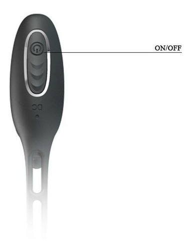 Plug Anal Vibratório Próstata Com Anel Peniano Escrotal