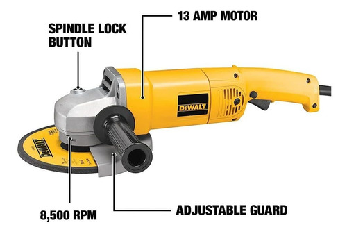 Esmeril Marca Dewalt 7 Pulgadas.modelo Dw840 Importado 13amp