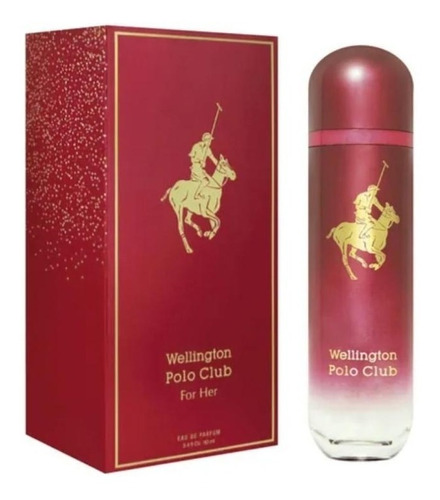 Perfume Wellington Polo Club For Her Rojo Edp X 90 Ml