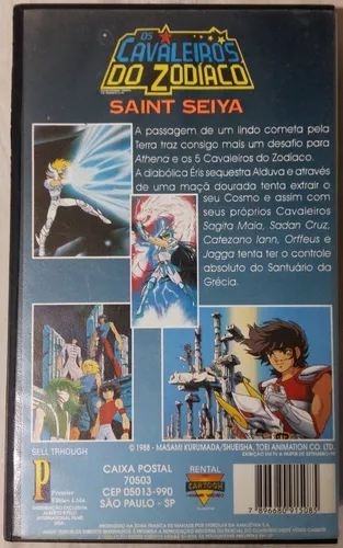 Os Cavaleiros do Zodíaco - A Batalha dos Deuses (Dublado)(VHS)(Usado)