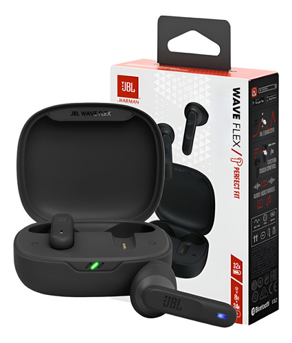 Fone De Ouvido Jbl Wave Flex Tws - Bluetooth E 32h Bateria
