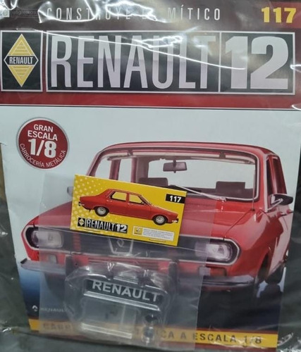 Construye El Mítico Renault 12 # 117 Planeta Deagostini