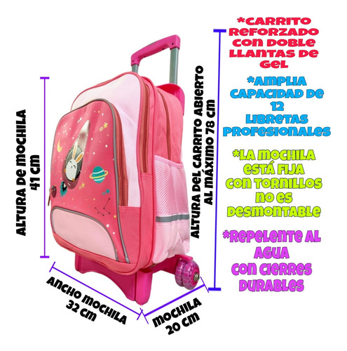 Mochila Astronauta Primaria