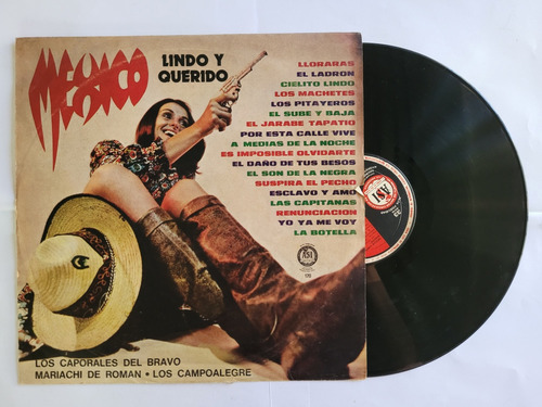 Caporales Bravo Campoalegre México Lindo Querido Vinilo Lp 