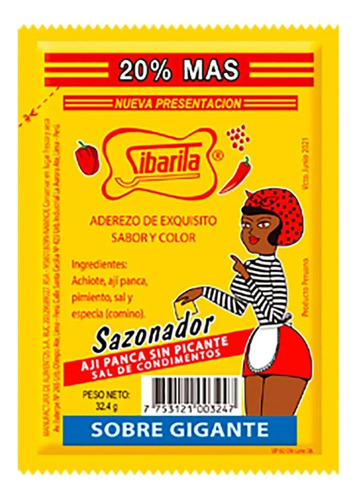 Ají Panca Sin Picante - Sibarita 32,4 Grs - Origen Perú.