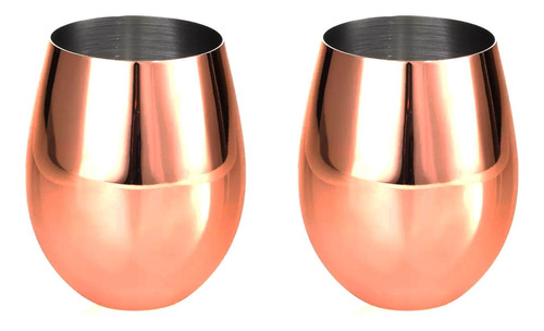 Mug Vasos De Cobre Set 2 Cantina Moscow Mule Coctel Tragos