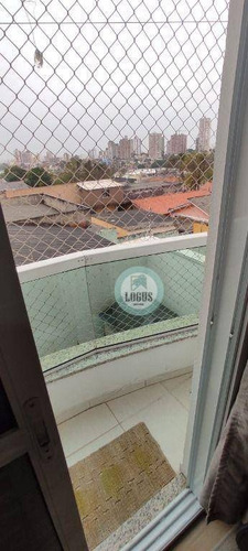 Imagem 28 de 30 de Apartamento Impecável Bem Distribuído, 67m² Composto Por 2 Dormitórios Sendo 1 Suíte Com Sacada, À Venda Por R$ 380.000,00 - Paraiso - Santo André/sp - Ap1795