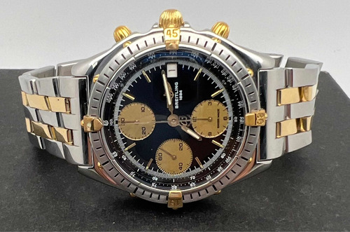 Breitling Chronomat  Mostrador Preto 39mm