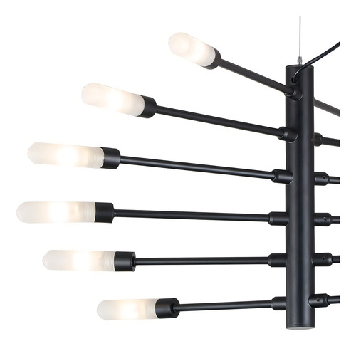 Pendente Neo Preto E Branco (c)86cm (l)60cm (a)32cm - Re017s