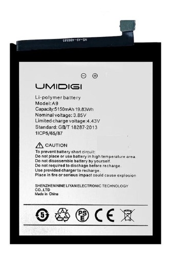 Bateria Pila Umidigi A9