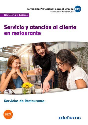 Libro Uf0259 Servicio Y Atenciã³n Al Cliente En Restauran...