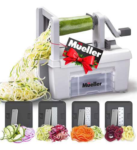 Espiralizador Multicuchilla Mueller Pro, Fabricante De Fideo