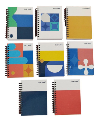 Libreta Mini Book Pasta Dura 80 Hojas Estrella