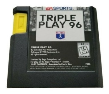 Juego Sega Genesis Triple Play 96'