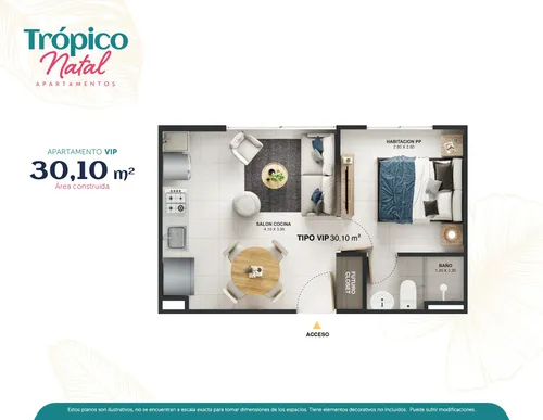 Vendo Derechos Sobre Planos Proyecto Trópico Natal En San Antonio De Prado Apartaestudio Con 30m2