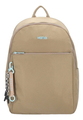Mochila Para Mujer Westies Beige Hbgersendre3we Beige Liso