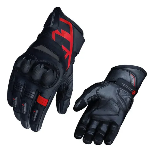 Luva X11 Modelo Impact 3 Cano Curto Cor Preto Tamanho G