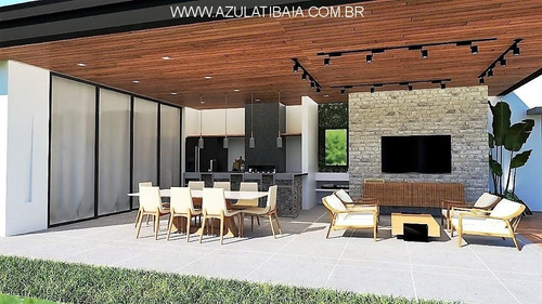Imagem 18 de 30 de Casa Térrea Condomínio Granville Atibaia, Portaria, Rondas, Área De Lazer Em Projeto, - Ca01091 - 68871131